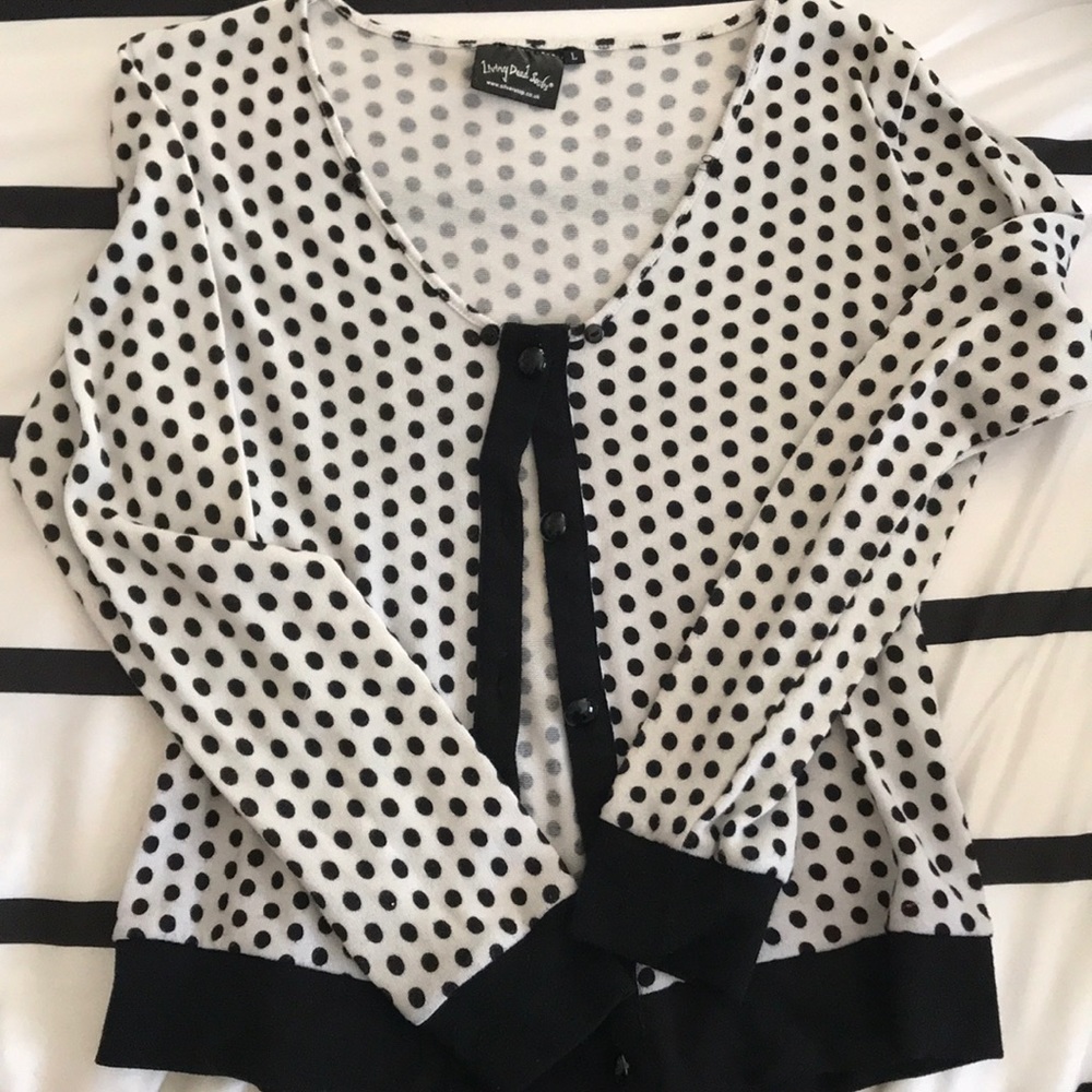 Living dead souls rockabilly cardigan